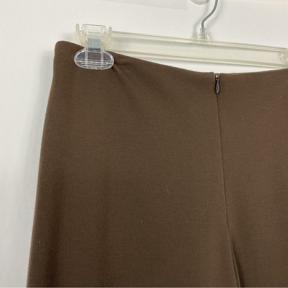 Joseph Ribkoff Brown Zip Front Knit Stretch Trouser Pants Size 6‎ - Picture 2 of 8